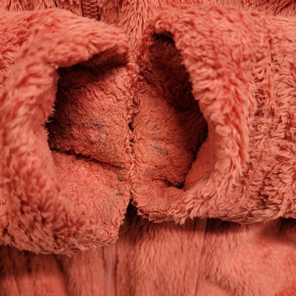 The North Face Oso Hooded Fleece Jacket Long Sleeve Women’s‎ Sz XS Pink Comfort - Picture 10 of 14
